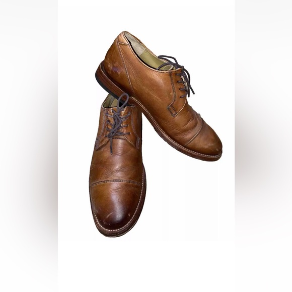 Seal of the Sutro Brown Leather Oxfrod/Darby shoes sz 11D Men’s - Picture 4 of 14